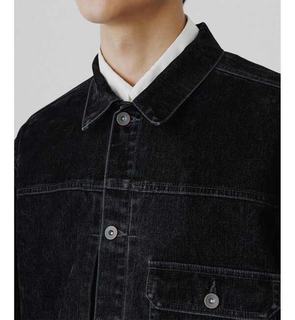ADAM ET ROPE'「【ISKO】フロッキー デニムジャケット / ADAM ET ROPE' JEANS -PERS-」|デニムジャケット|