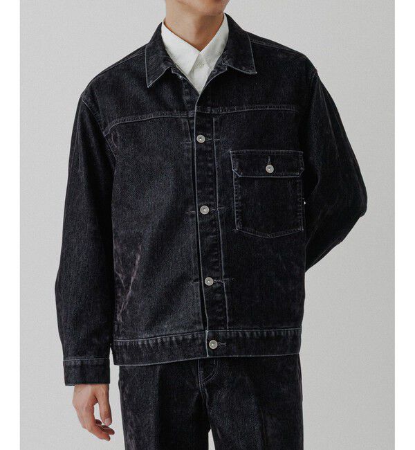 ADAM ET ROPE'「【ISKO】フロッキー デニムジャケット / ADAM ET ROPE' JEANS -PERS-」|デニムジャケット|