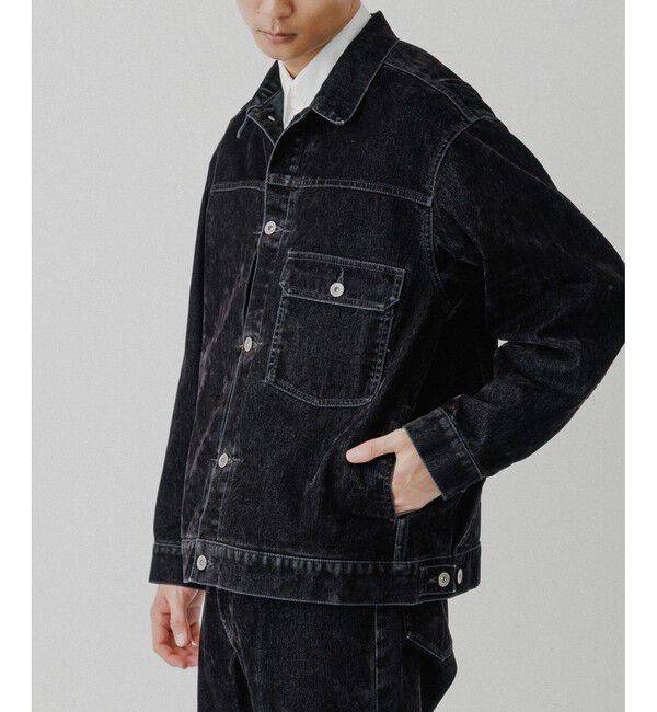 ADAM ET ROPE'「【ISKO】フロッキー デニムジャケット / ADAM ET ROPE' JEANS -PERS-」|デニムジャケット|