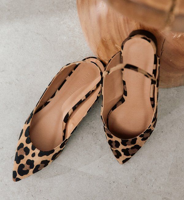  「予約【存在感抜群】LEOPARDスリングバックミュール」|その他|