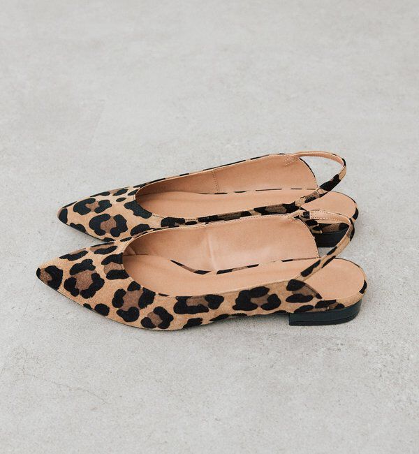  「予約【存在感抜群】LEOPARDスリングバックミュール」|その他|