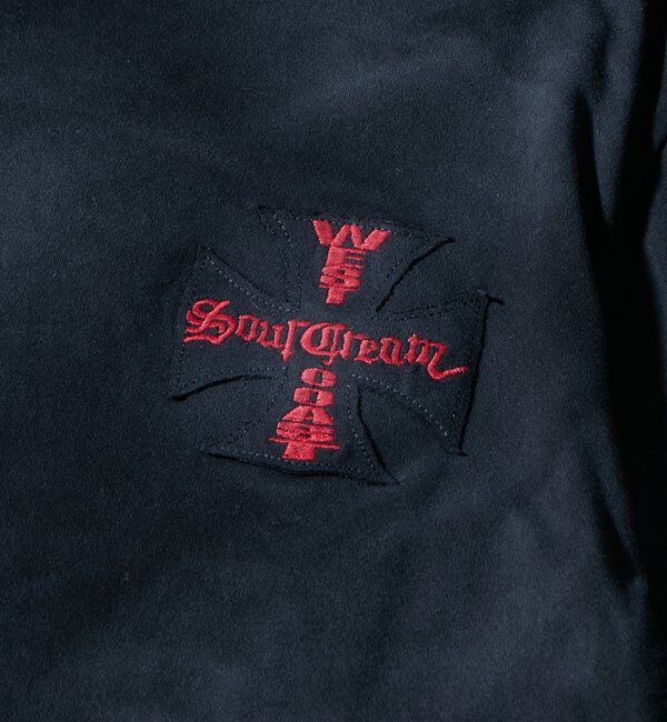  「SourcreamクロスバックプリントTEE」|Tシャツ・カットソー|