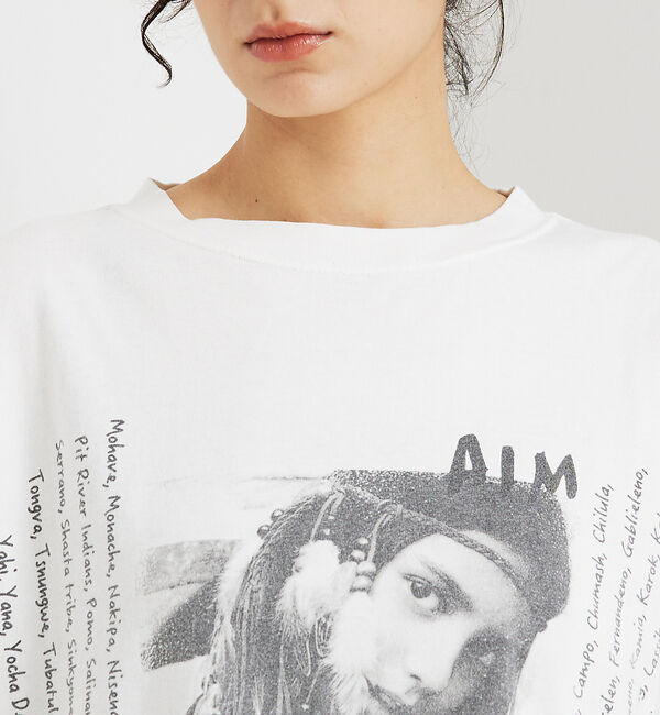 ABAHOUSE「【REMI RELIEF / レミ レリーフ】 INDIAN天竺 BIGTシャツ」|Tシャツ・カットソー|