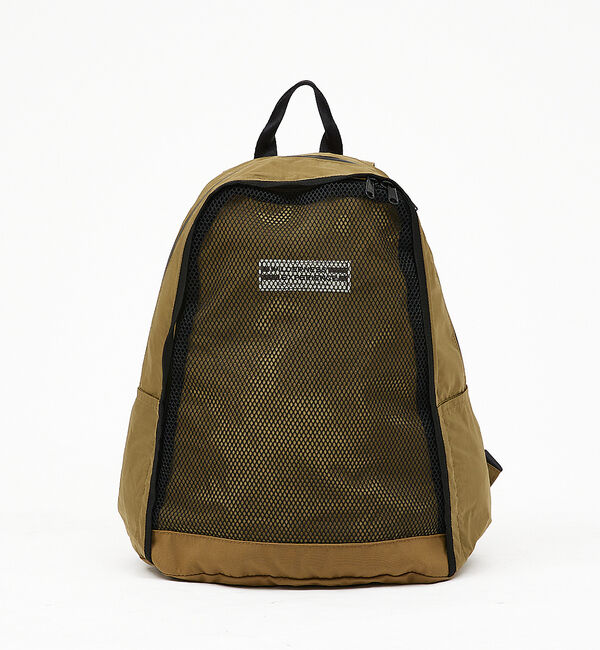 ABAHOUSE「WD FRONT MESH PACK【WILDERNESS EXPERIENCE」|リュック|ダークベージュ