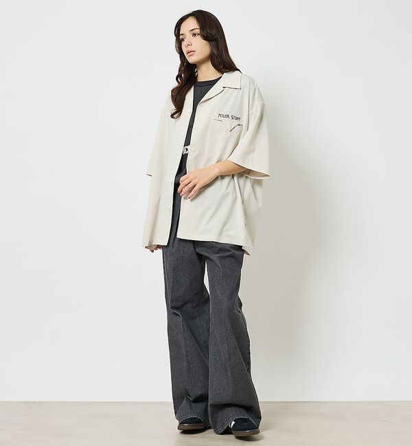 ABAHOUSE「【POLeR/ポーラー】TOURIST SHIRT2/スーベニア/ボーリング/6」|シャツ・ブラウス|