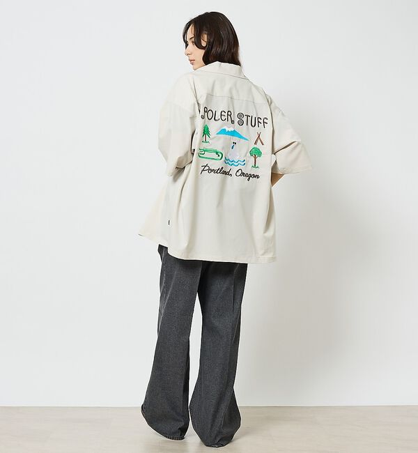 ABAHOUSE「【POLeR/ポーラー】TOURIST SHIRT2/スーベニア/ボーリング/6」|シャツ・ブラウス|