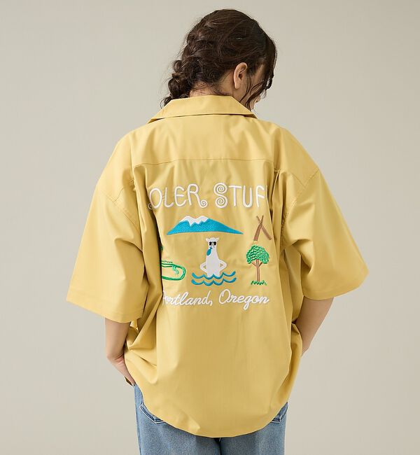 ABAHOUSE「【POLeR/ポーラー】TOURIST SHIRT2/スーベニア/ボーリング/6」|シャツ・ブラウス|