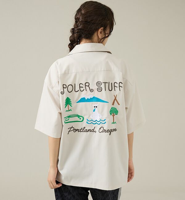 ABAHOUSE「【POLeR/ポーラー】TOURIST SHIRT2/スーベニア/ボーリング/6」|シャツ・ブラウス|