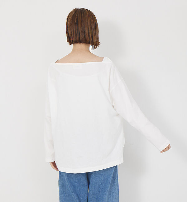 Rouge vif「マチ付ボートロゴロンTee」|Tシャツ・カットソー|