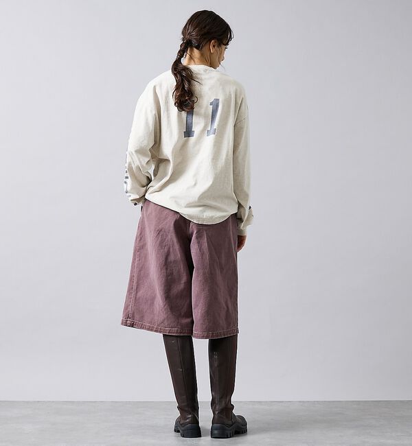 Rouge vif「【157/イチゴーナナ】HALF TUCK SHORTS/ハーフパンツ/157F」|デニム|