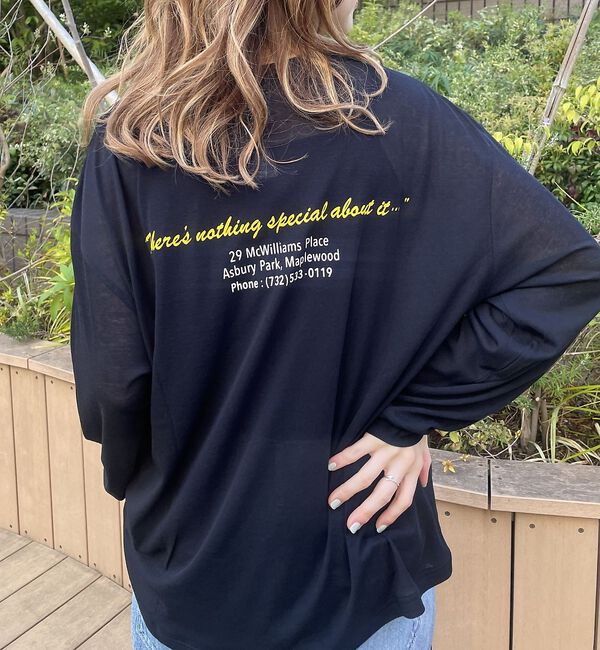 Rouge vif「【ST.JOHNS 3RD CLUB/セントジョンズサードクラブ】シアーロゴロン」|Tシャツ・カットソー|