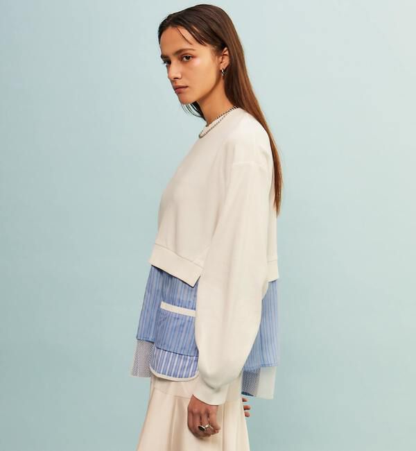 Soffitto「【AULA AILA別注】SHIRT COMBINATION PULLOVER」|その他|