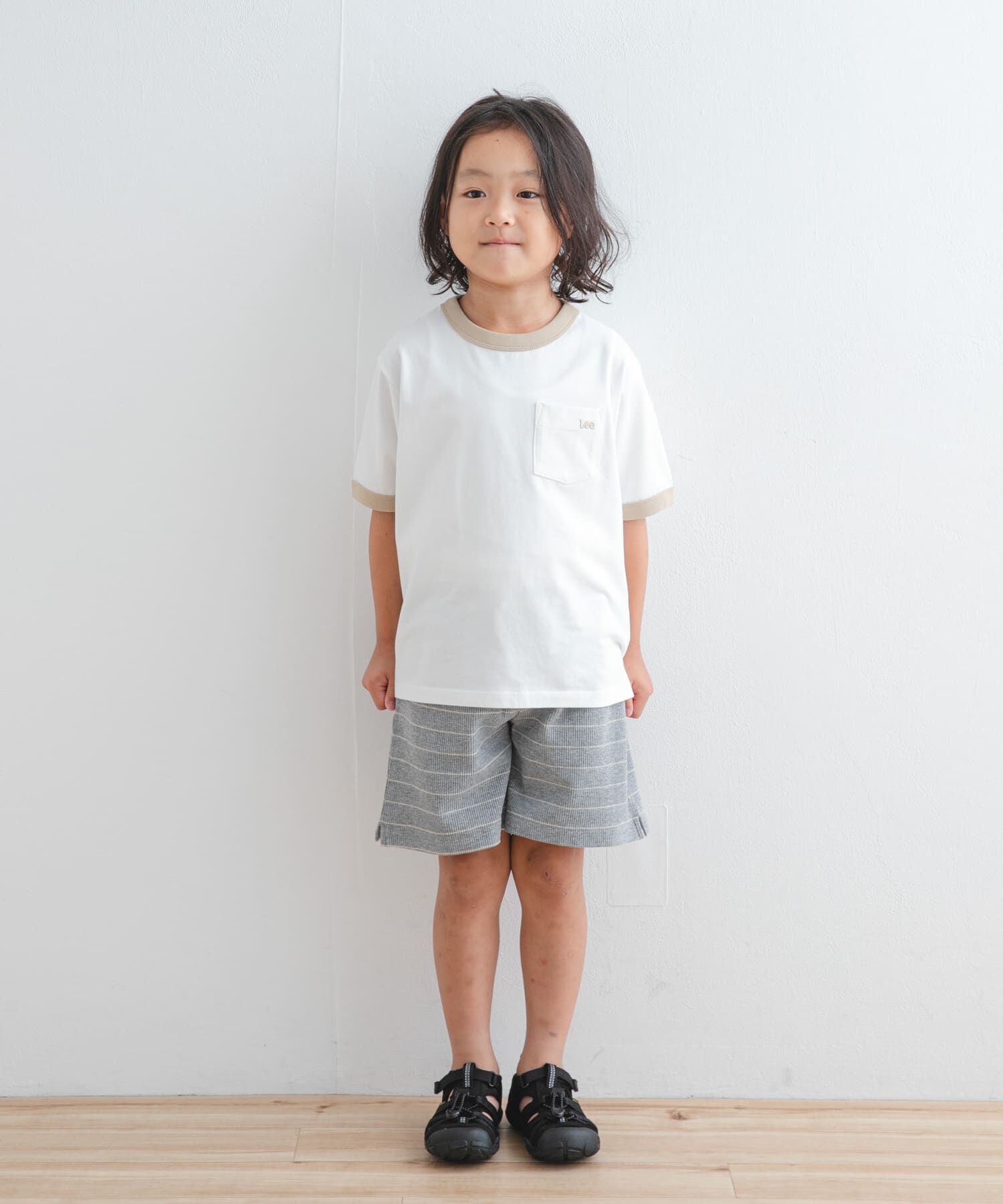 URBAN RESEARCH DOORS「『別注』Lee&times;DOORS　リンガーTシャツ(KIDS)」|その他|