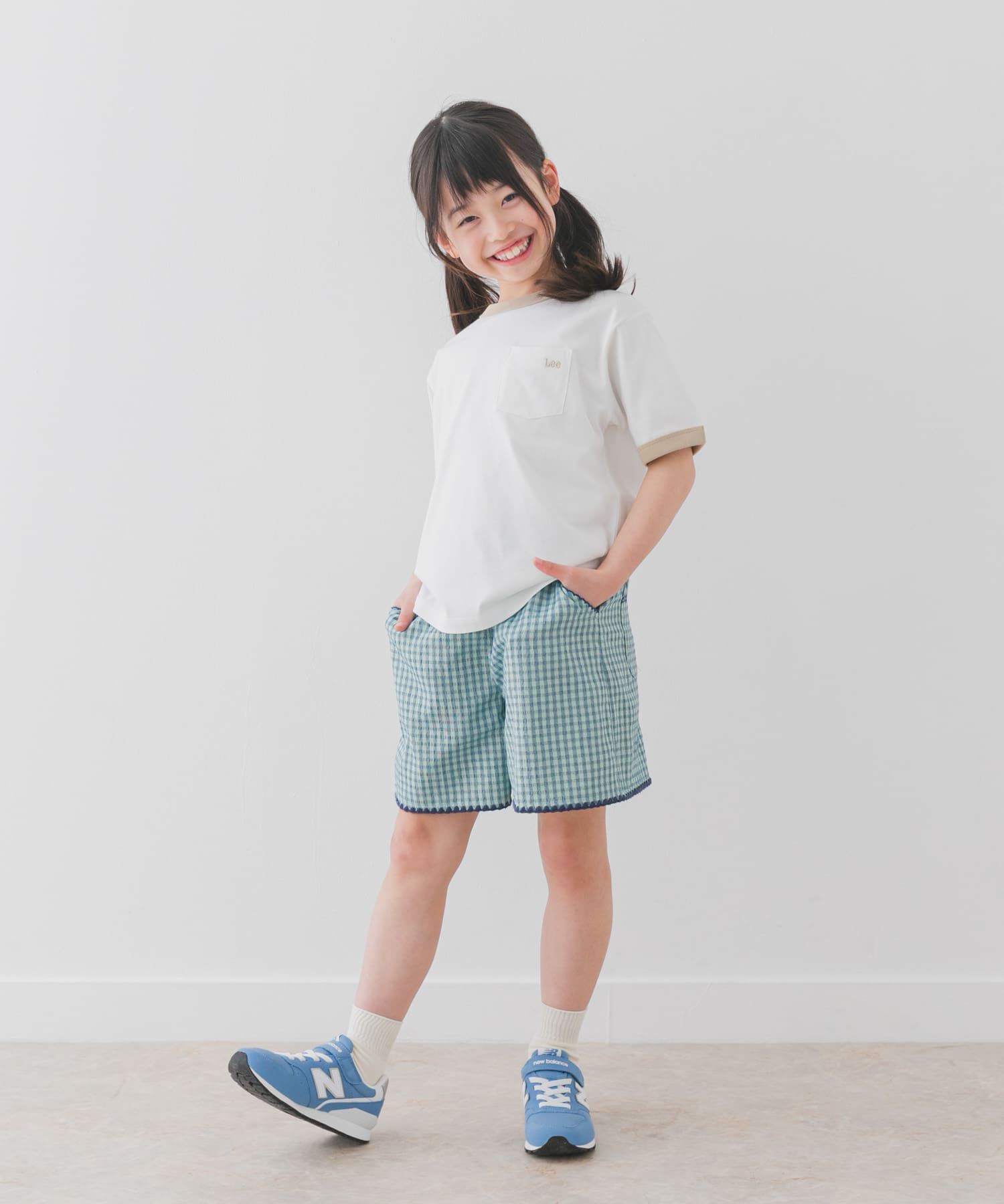 URBAN RESEARCH DOORS「『別注』Lee&times;DOORS　リンガーTシャツ(KIDS)」|その他|