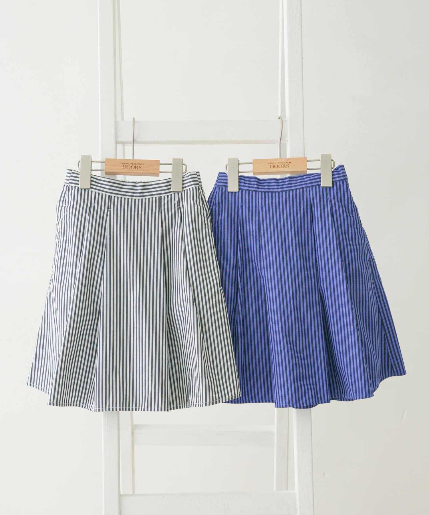 URBAN RESEARCH DOORS「ストライプ後染めフレアスカート(KIDS)」|その他|