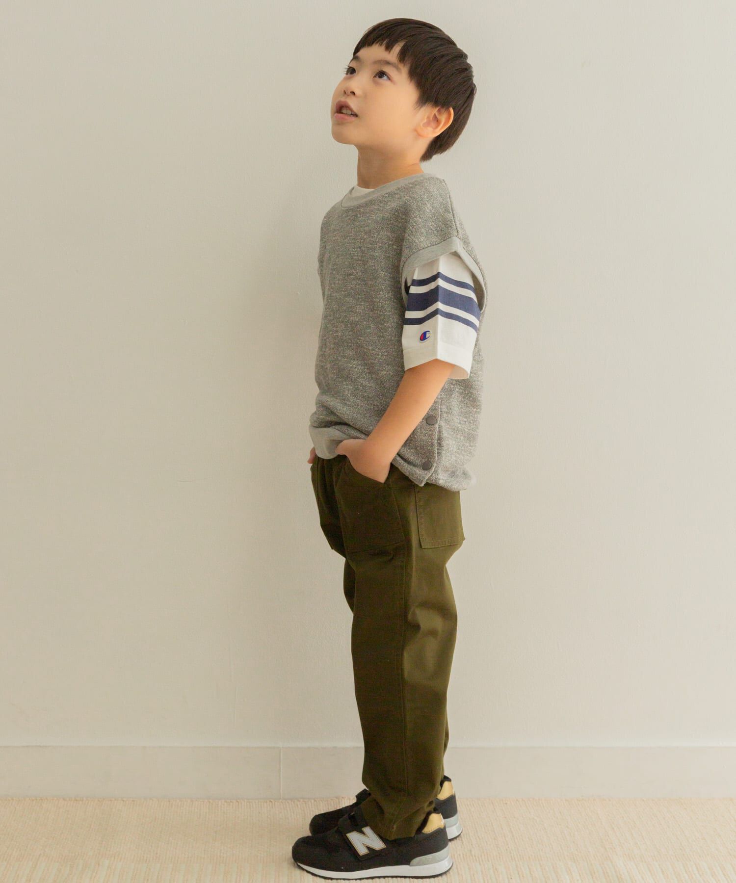 URBAN RESEARCH DOORS「クルーネックミニ裏毛ベスト(KIDS)」|その他|