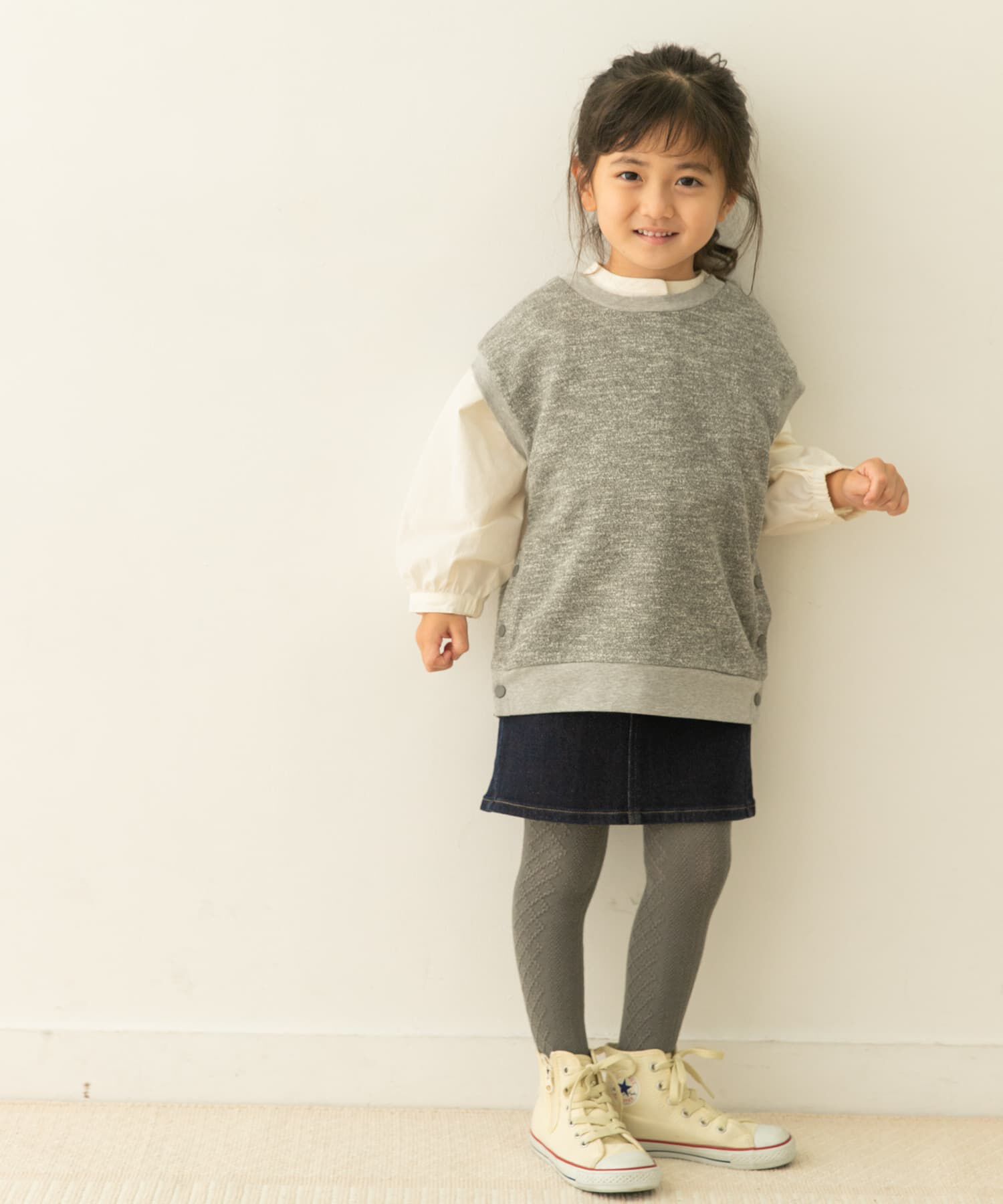 URBAN RESEARCH DOORS「クルーネックミニ裏毛ベスト(KIDS)」|その他|