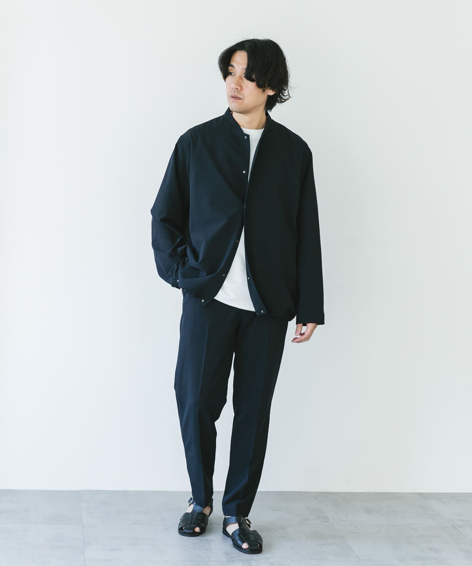 URBAN RESEARCH DOORS「『UR TECH DRYLUXE』『イージーケア/速乾/UVカット』テーパードパンツ」|その他|