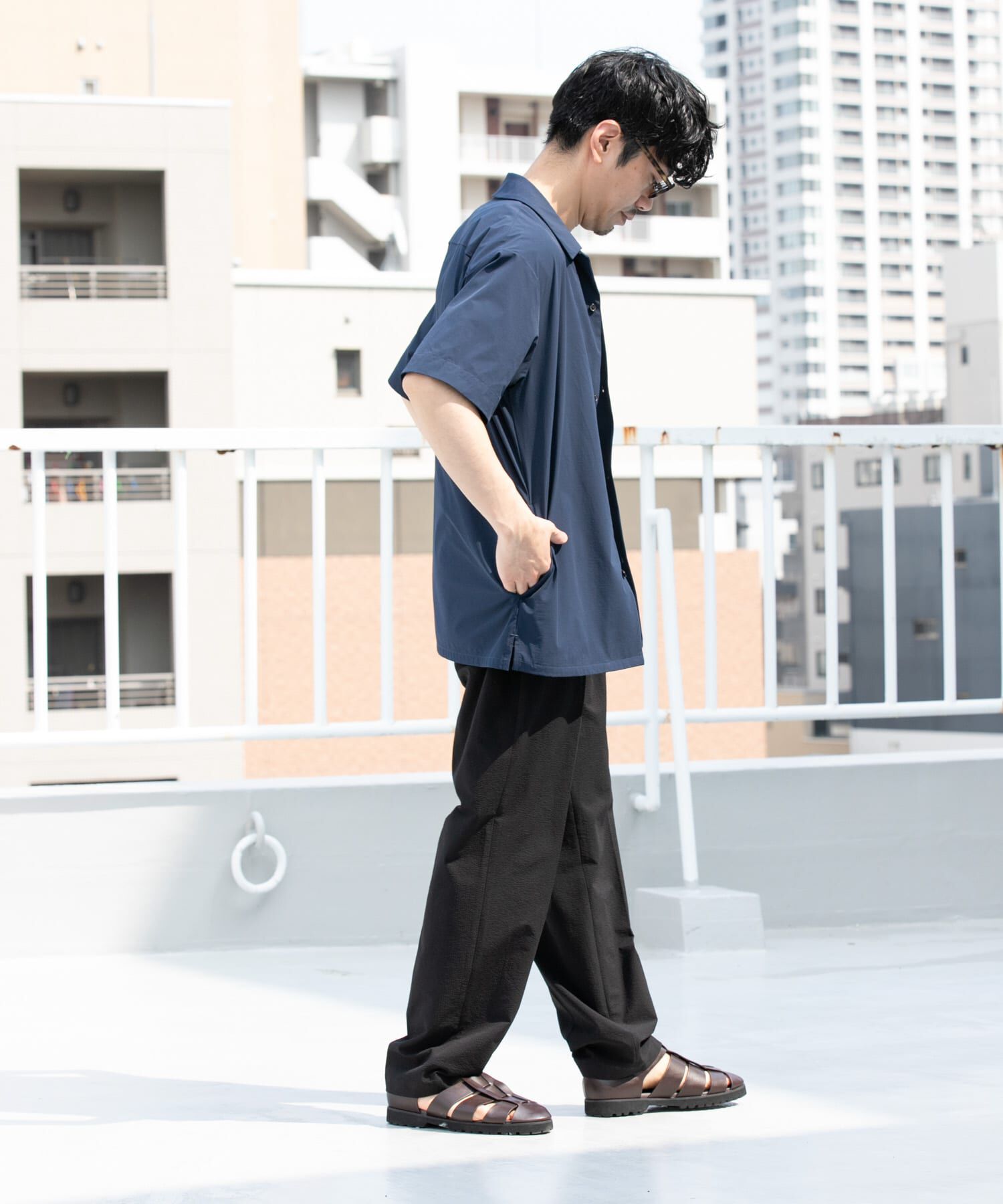 URBAN RESEARCH ROSSO「『ｾｯﾄｱｯﾌﾟ対応』『XLｻｲｽﾞあり』ｸｰﾙｷｰﾌﾟｼｮｰﾄｽﾘ  」|シャツ・ブラウス|