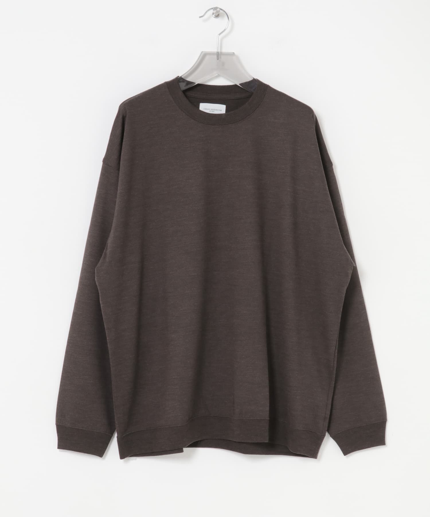 URBAN RESEARCH「new basic　WASHABLE MERINO WOOL CREW-NECK」|ニット・セーター|