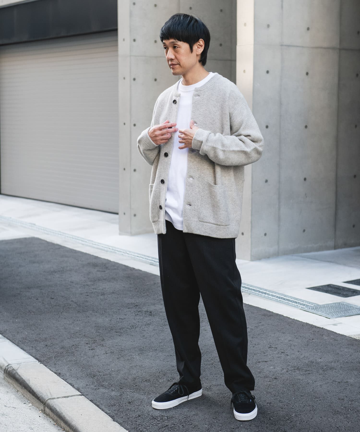 URBAN RESEARCH DOORS「ウールライクテーパードトラウザー」|その他|