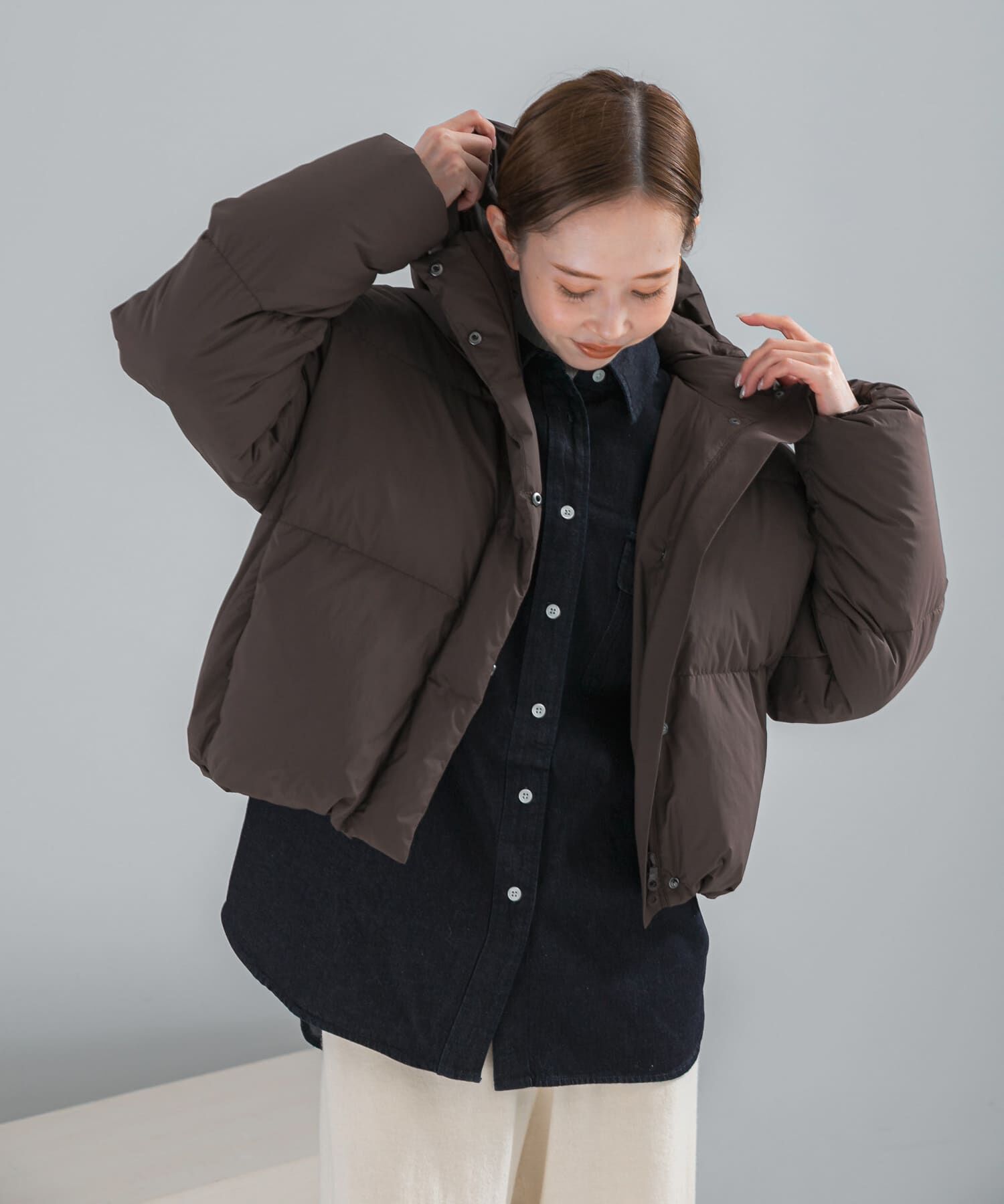 URBAN RESEARCH ROSSO「FRENCH DOWNショートダウンコート」|ダウン|
