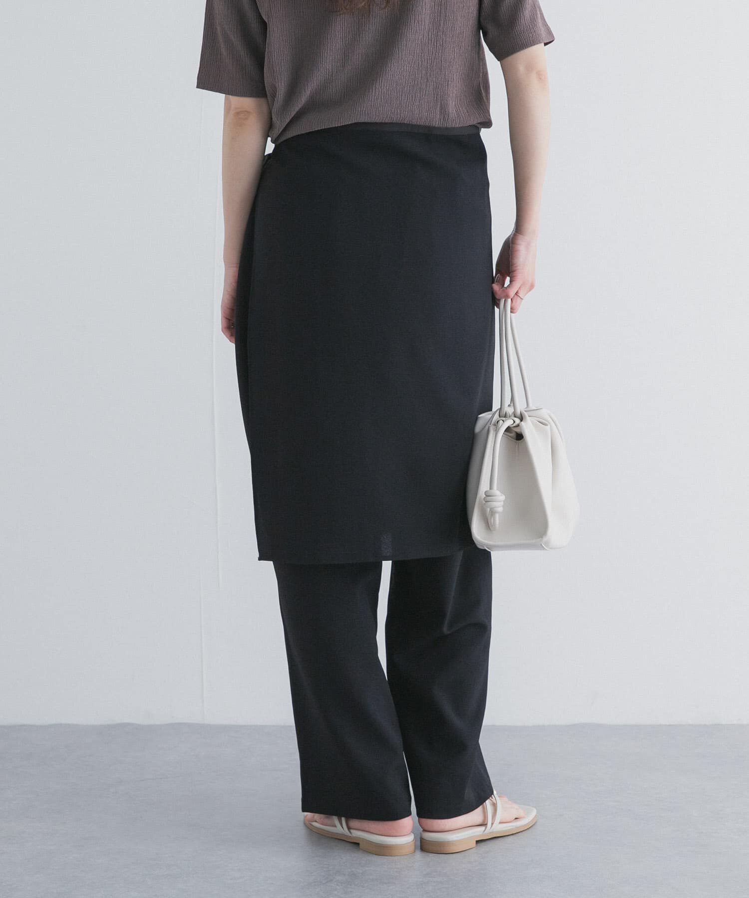 URBAN RESEARCH DOORS「ラップレイヤードストレートパンツ」|その他|