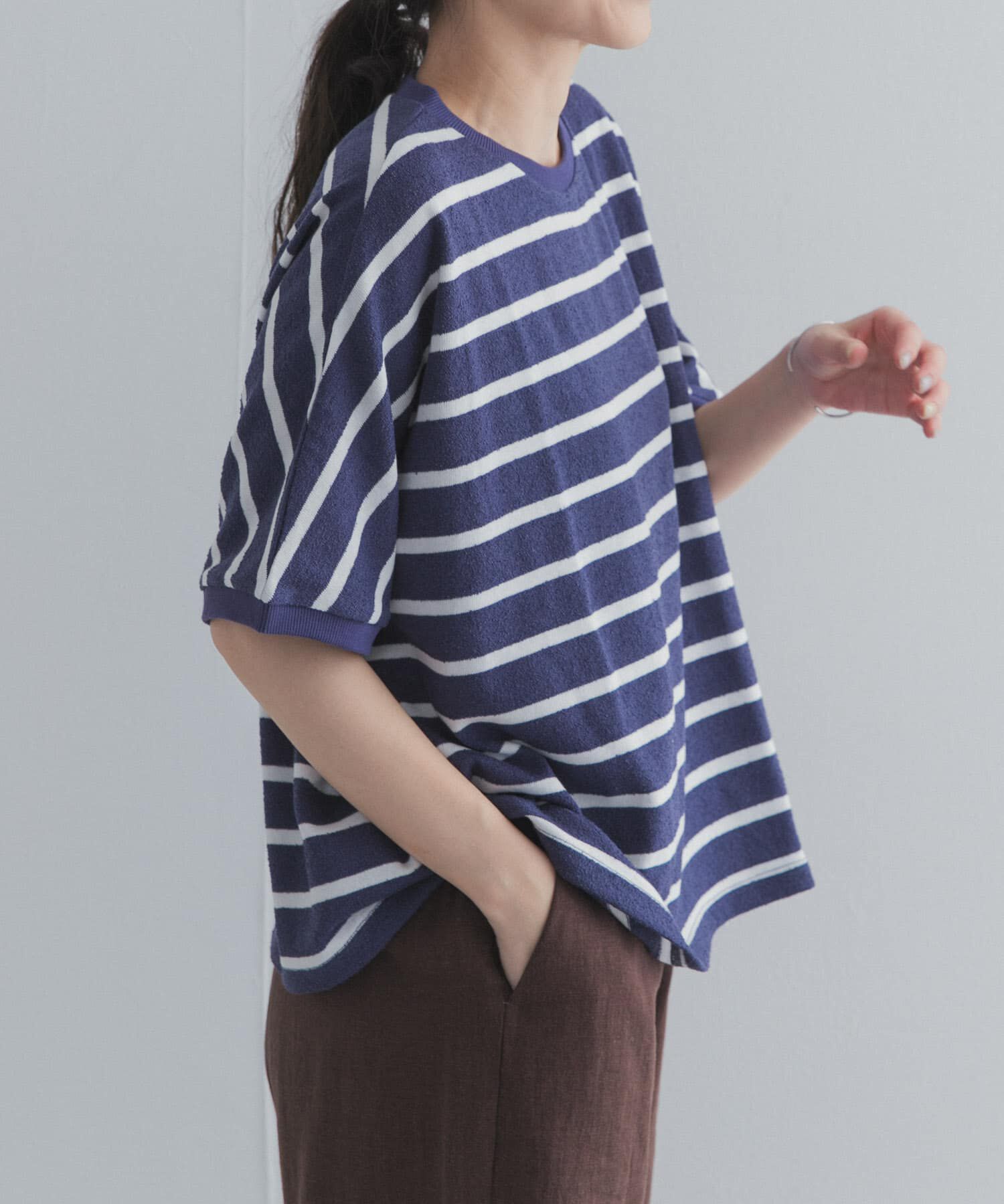 URBAN RESEARCH DOORS「ブークレボーダープルオーバー」|Tシャツ・カットソー|