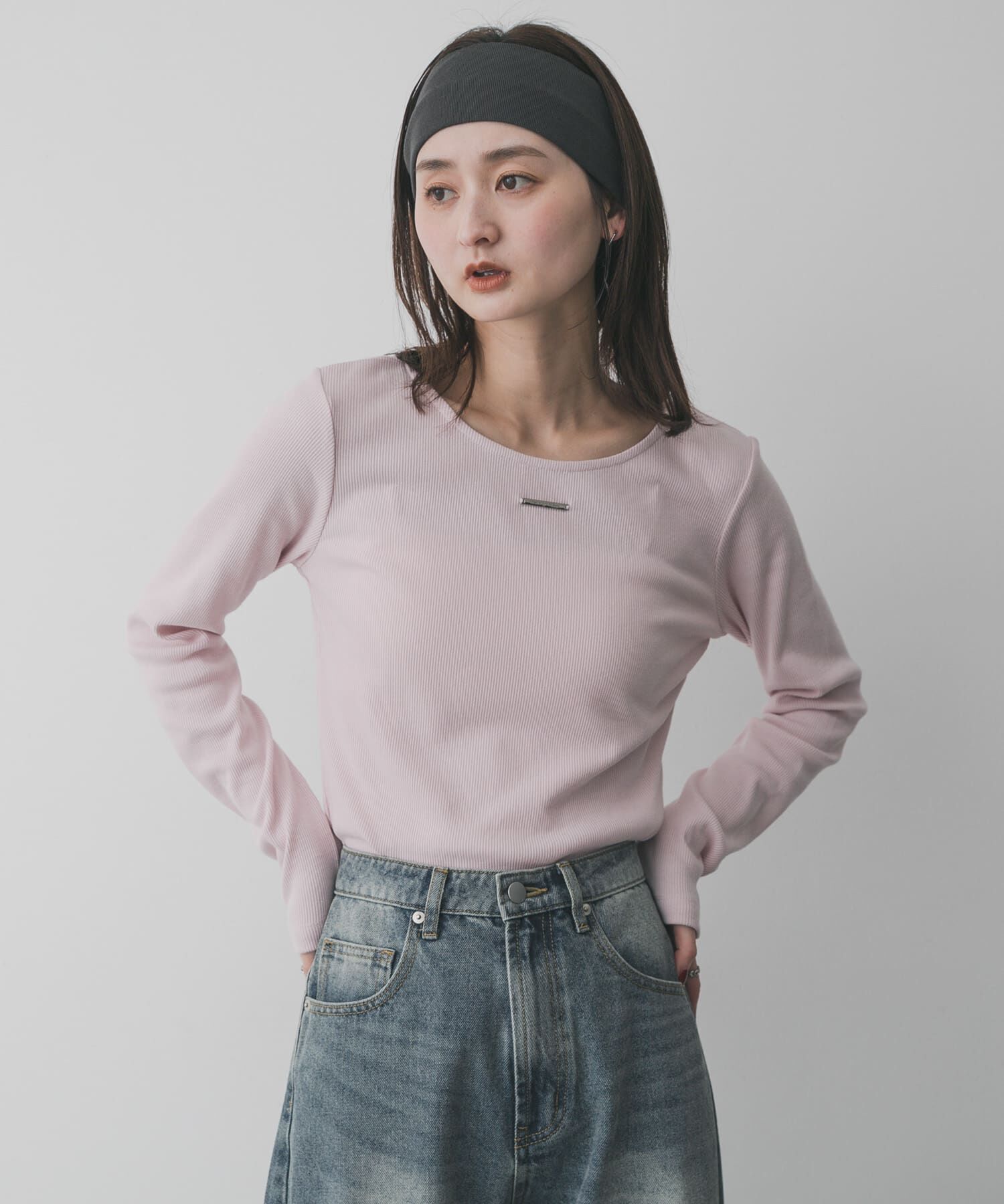 SENSE OF PLACE by URBAN RESEARCH「プレートツキバレエネックトップ」|Tシャツ・カットソー|