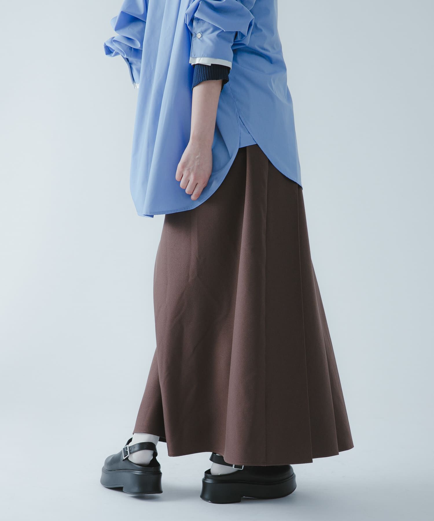 SENSE OF PLACE by URBAN RESEARCH「『撥水/防花粉』SKINProofフロントプリーツスカート」|スカート|