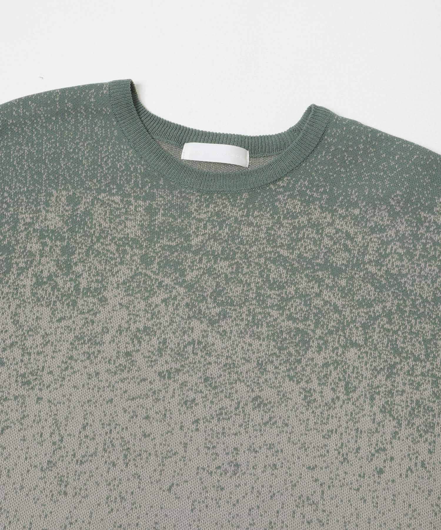 SENSE OF PLACE by URBAN RESEARCH「『洗濯可』エクストラルーズスプラッシュニットTシャツ」|ニット・セーター|