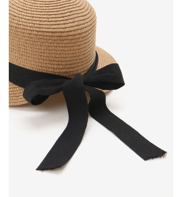  「《WEB限定アイテム》ペーパーリボンハット」|ハット|