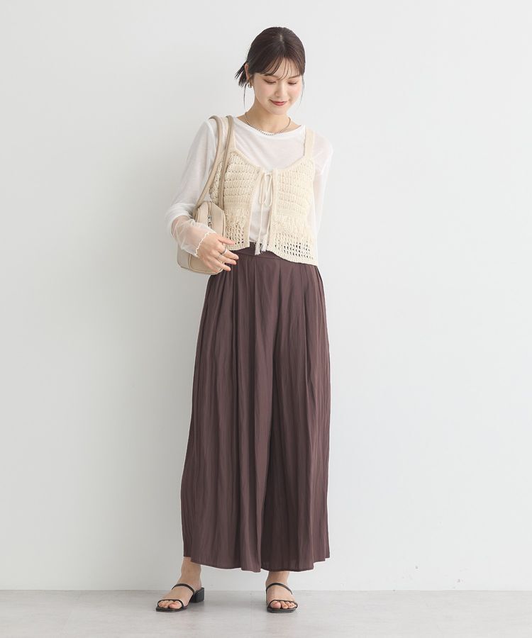 earth music&ecology「シアースリーブプルオーバー」|Tシャツ・カットソー|
