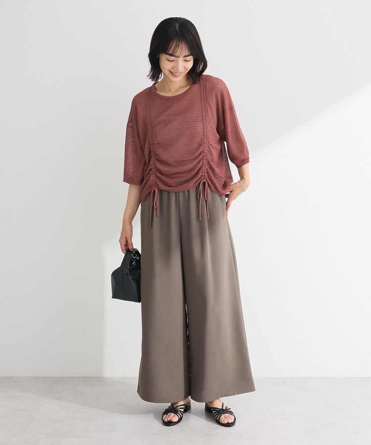 Green Parks「・ELENCARE DUE シャーリングシアーニット」|ニット・セーター|