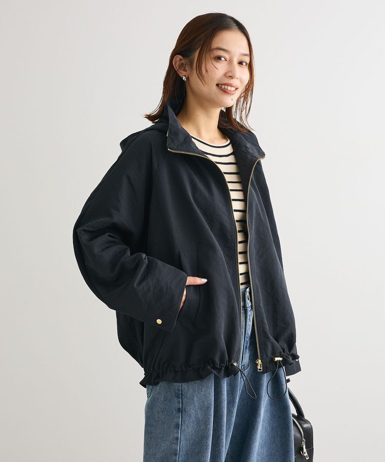 armonia「コクーンマウンテンパーカー」|ブルゾン・スタジャン|Dark Navy