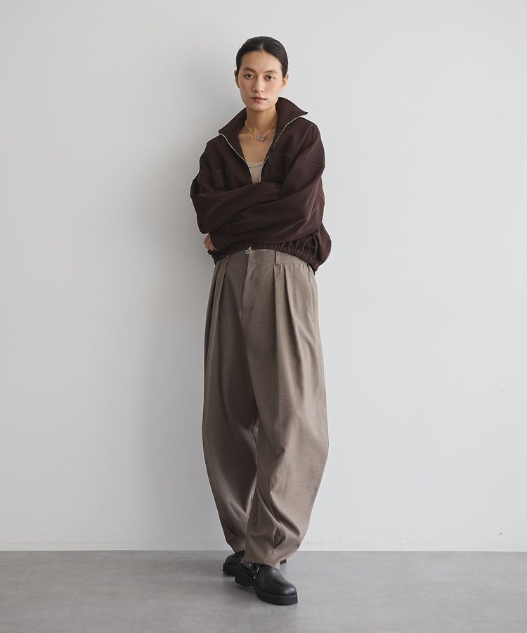 GARAGE OF GOOD CLOTHING「総針ニットWzipブルゾン」|ブルゾン・スタジャン|