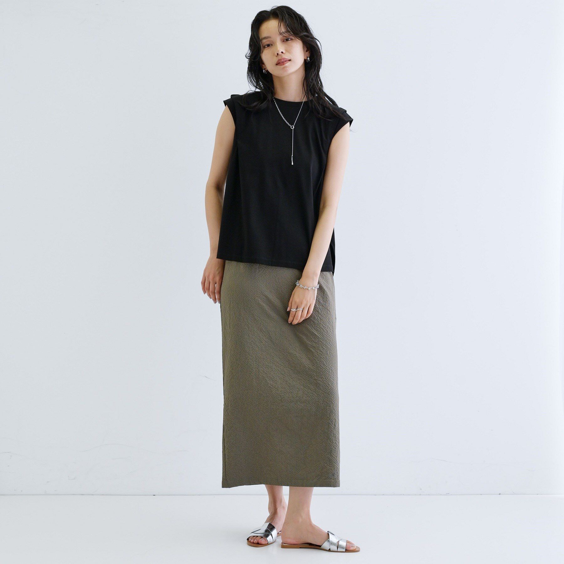 GALLEST「フィッシュテールカットソー」|Tシャツ・カットソー|