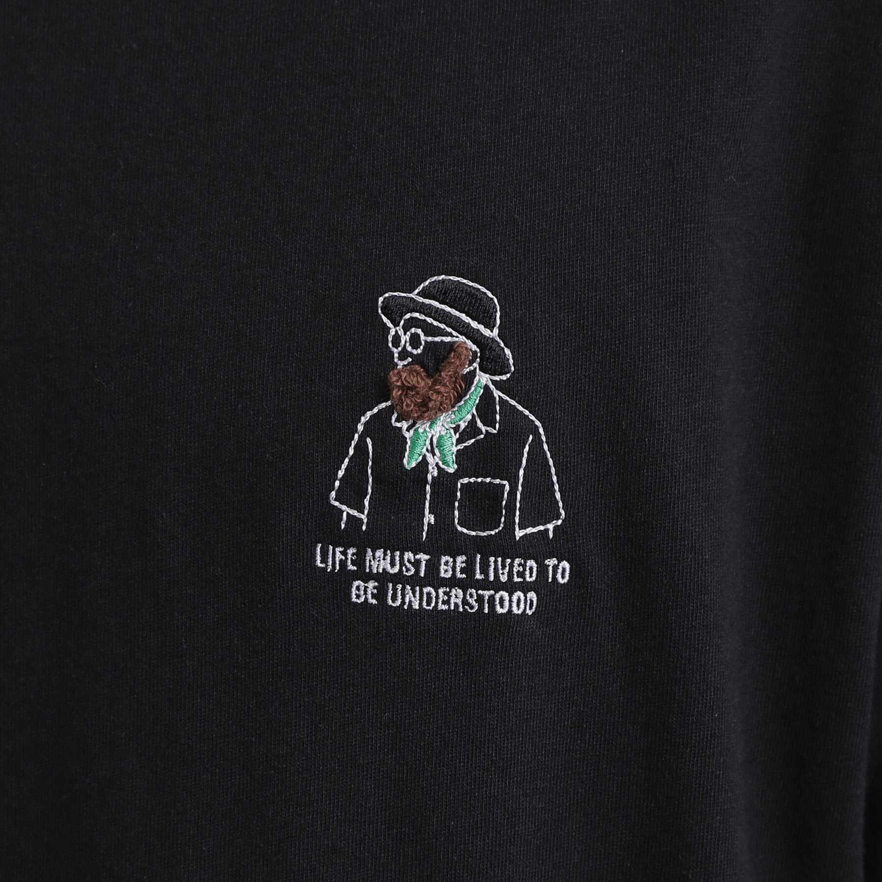 tk.TAKEO KIKUCHI「ひげオジワンポイントTシャツ」|Tシャツ・カットソー|