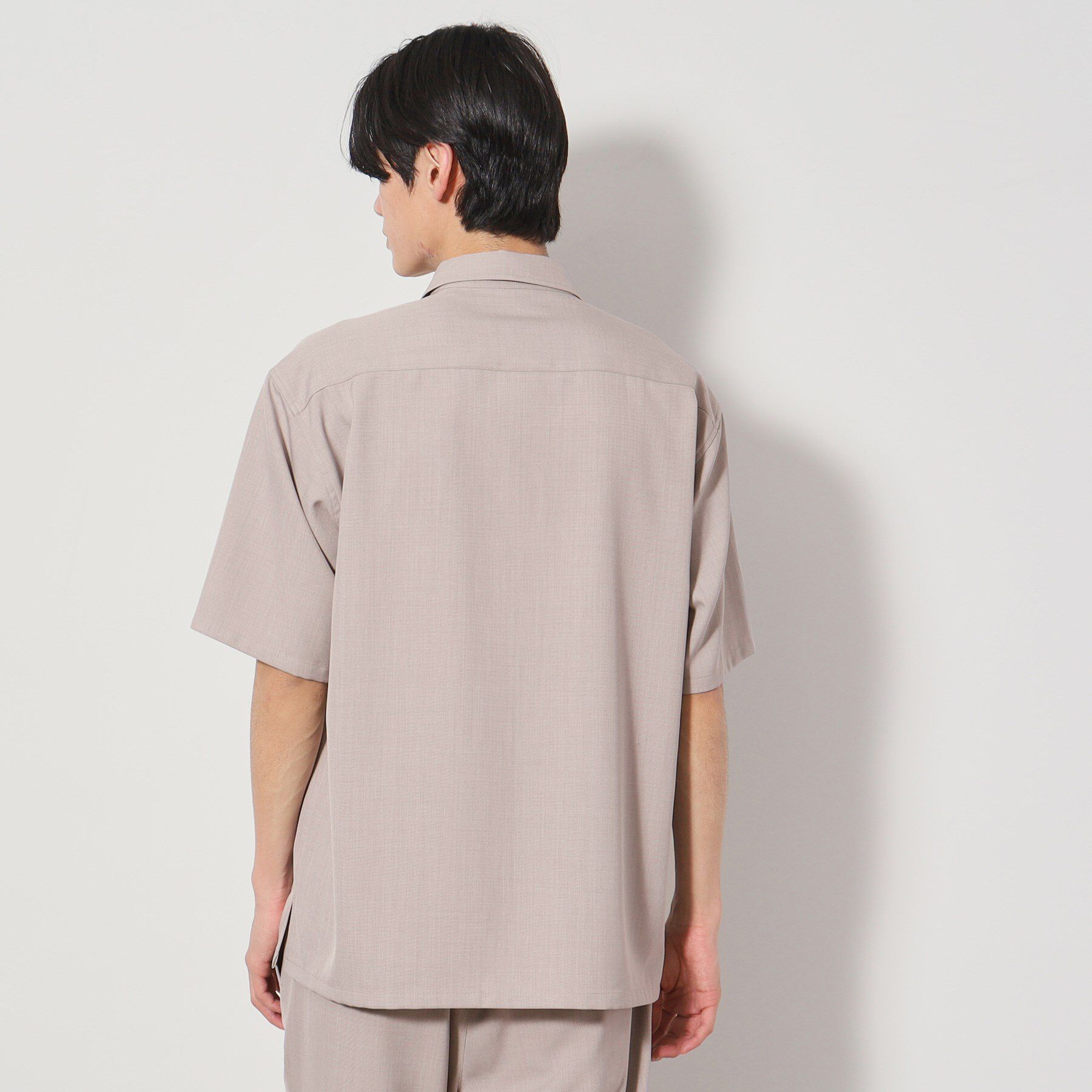 THE SHOP TK「ドライポリ 半袖シャツ　セットアップ可/吸水速乾/軽量/洗濯機OK」|シャツ・ブラウス|