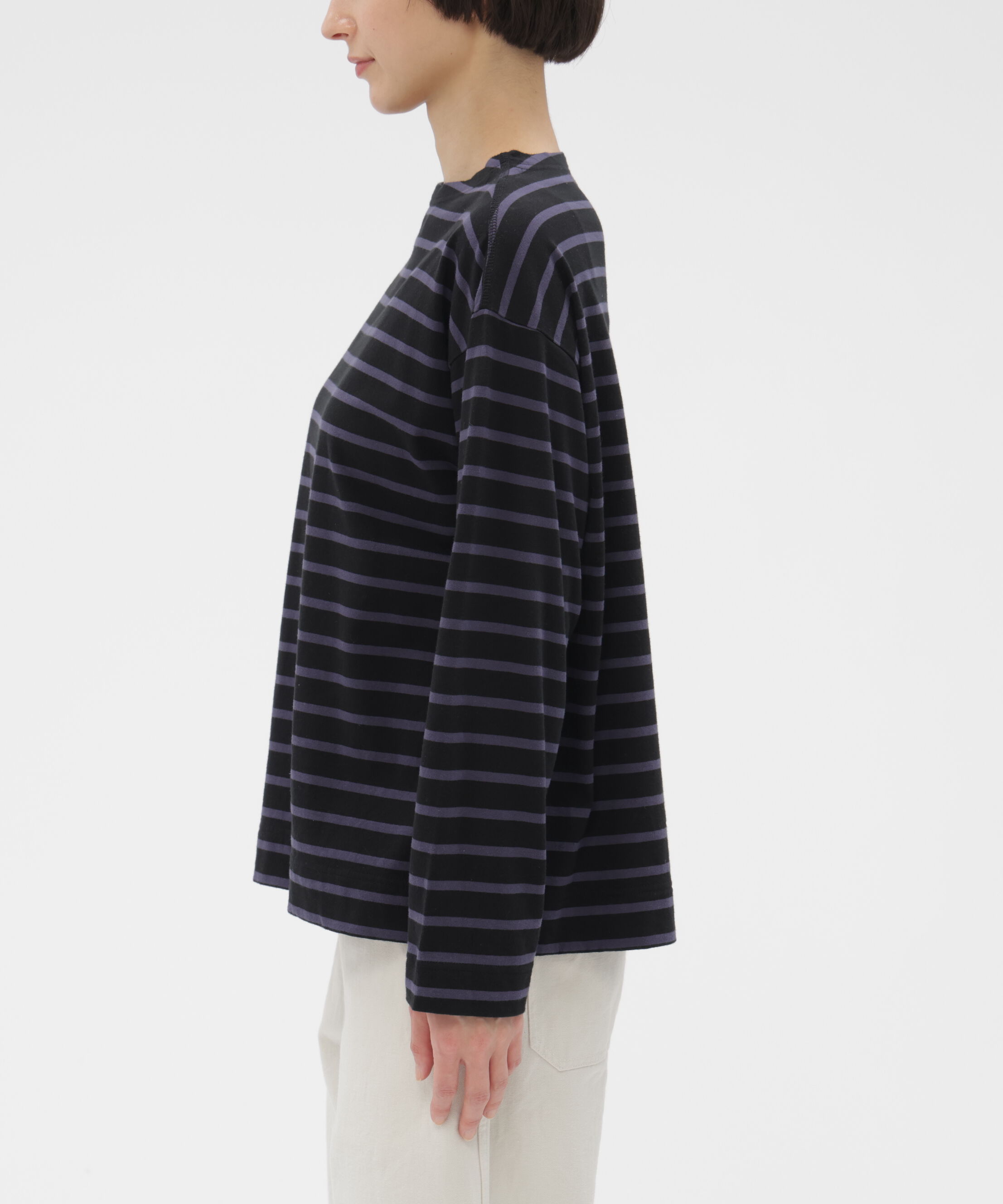 MHL.「SMOOTH COTTON JERSEY TOP」|Tシャツ・カットソー|