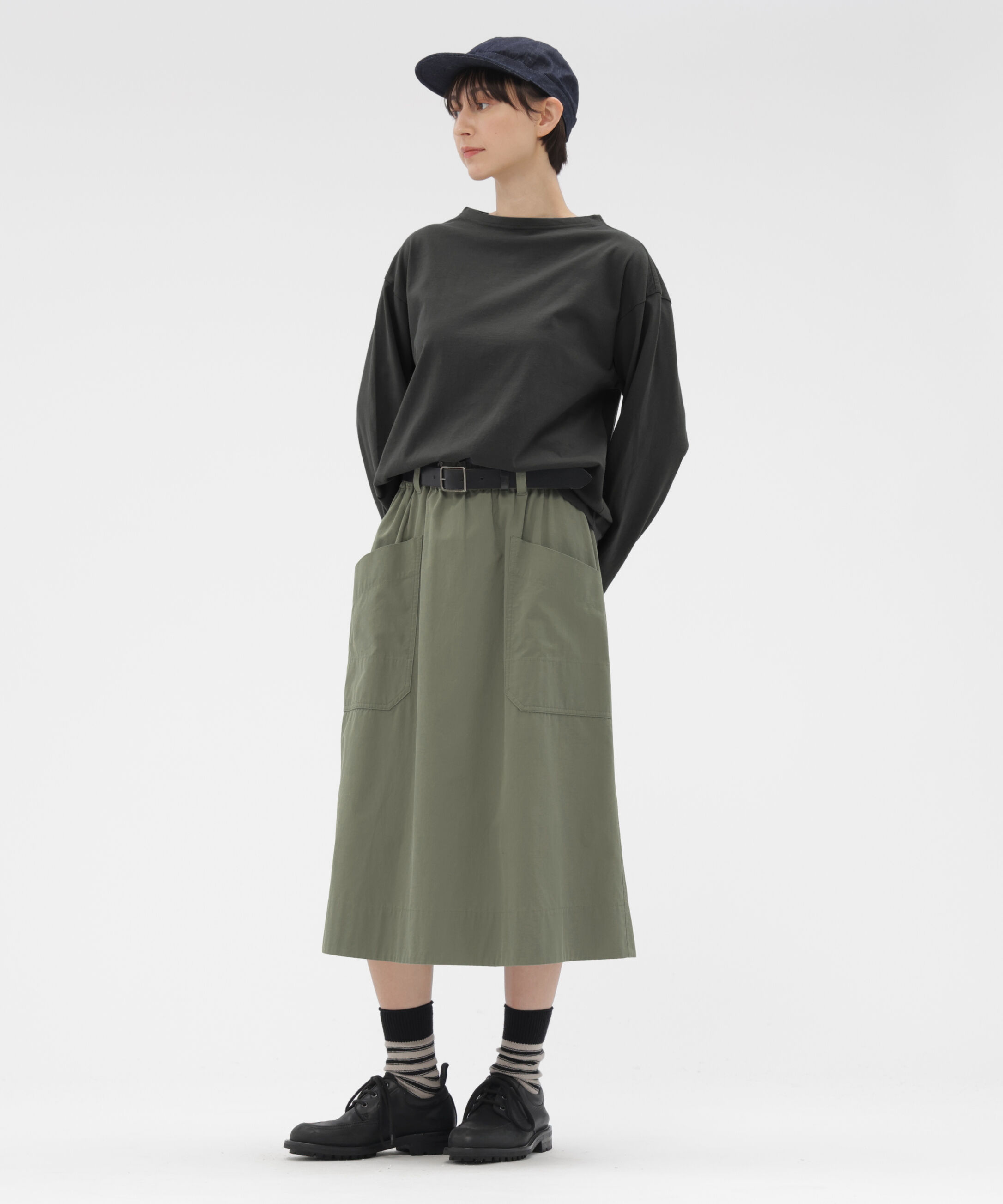 MHL.「SMOOTH COTTON JERSEY TOP」|Tシャツ・カットソー|