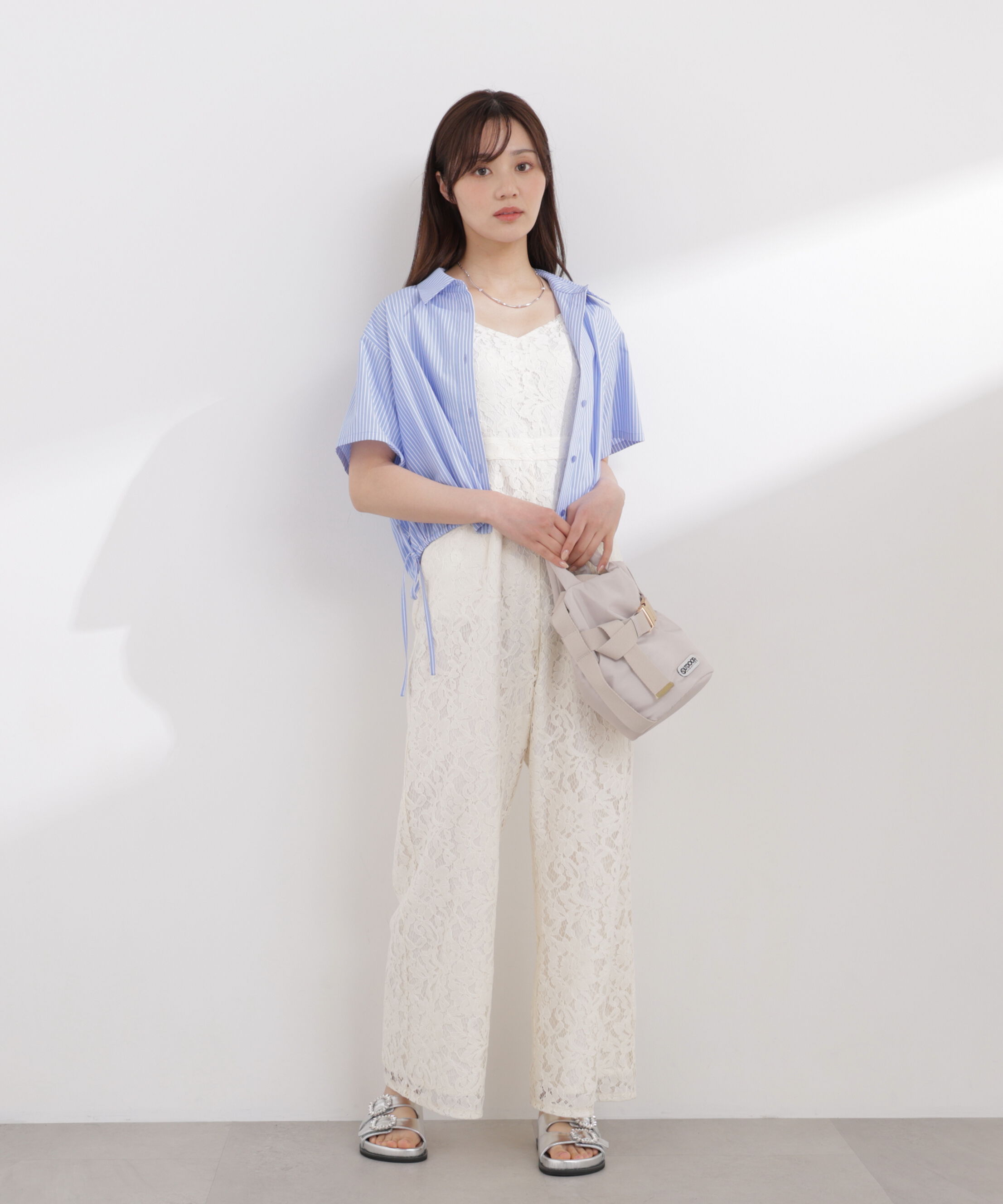 PROPORTION BODY DRESSING「〈EDIT COLOGNE〉ドロスト半袖シャツ 26SS」|シャツ・ブラウス|
