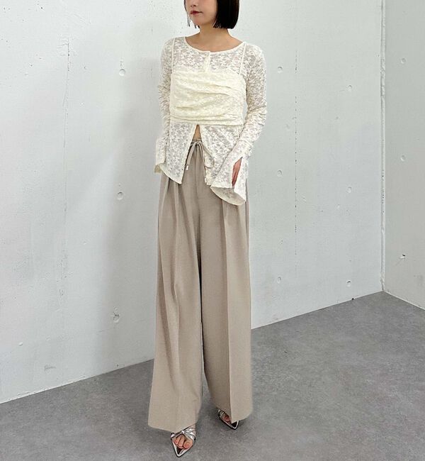 archives「ウエストリボンワイドスラックス」|その他|