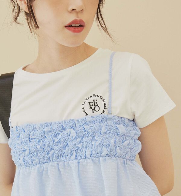 archives「チョーカー付刺繍チビＴｅｅ」|Tシャツ・カットソー|