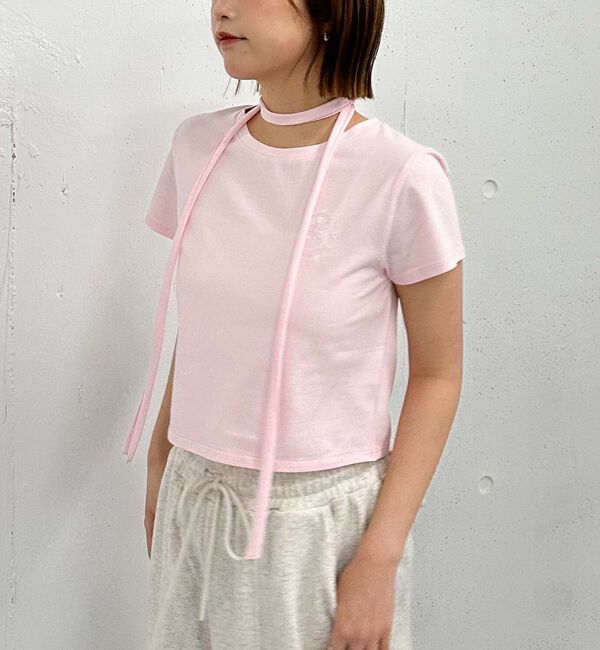 archives「チョーカー付刺繍チビＴｅｅ」|Tシャツ・カットソー|