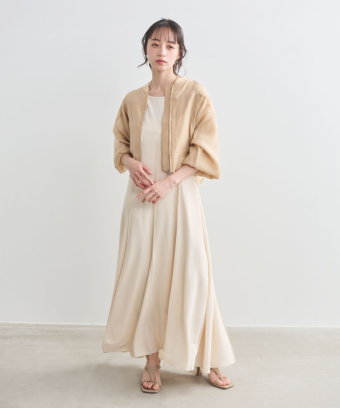 COCO DEAL「シアーカットワンピース」|ワンピース|