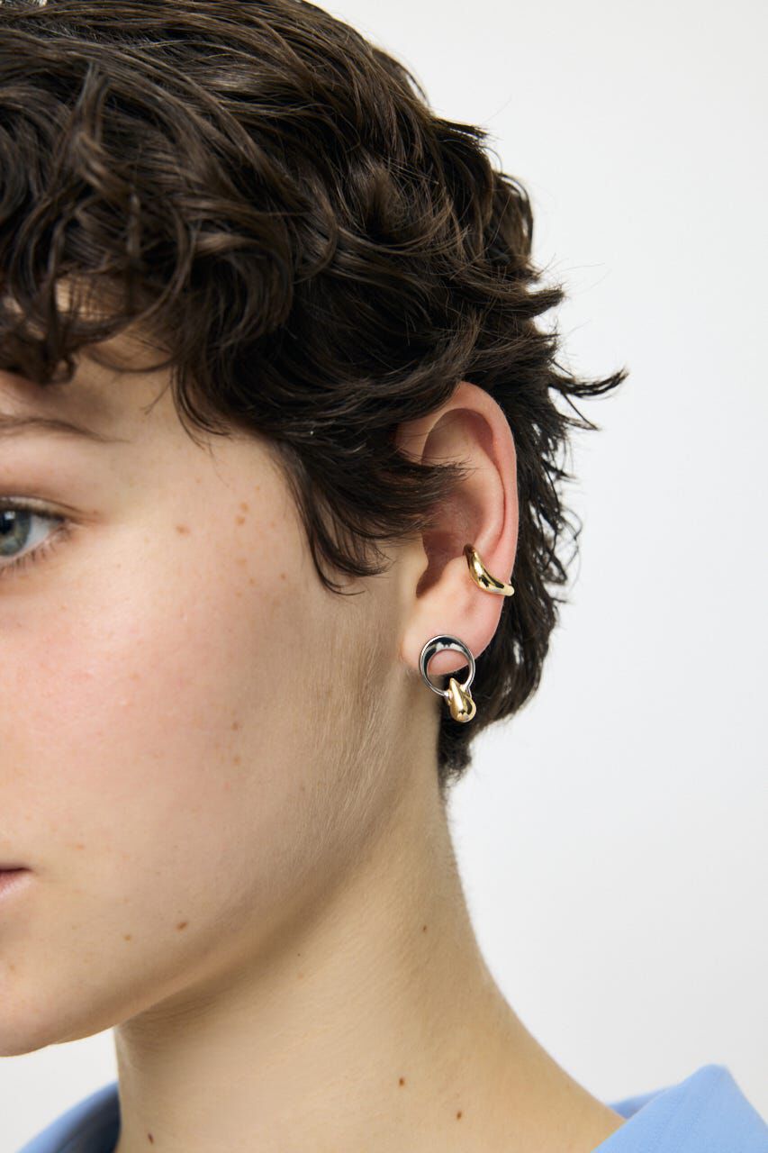MOUSSY「DROPPED EARRING & CUFF セット」|ピアス|