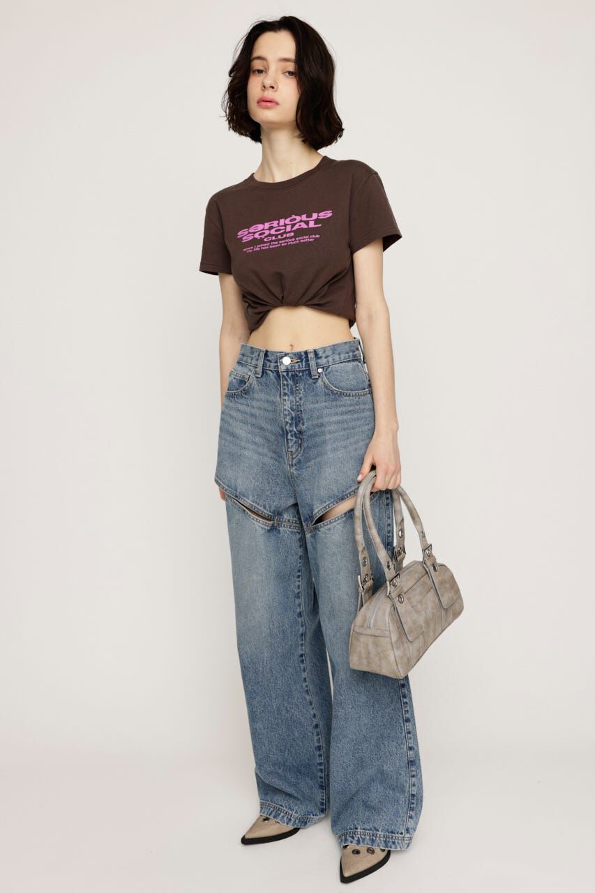 SLY「COMPACT LOGO Tシャツ」|Tシャツ・カットソー|