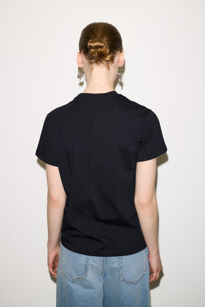 SLY「TWIST ASYMMETRY トップス」|Tシャツ・カットソー|