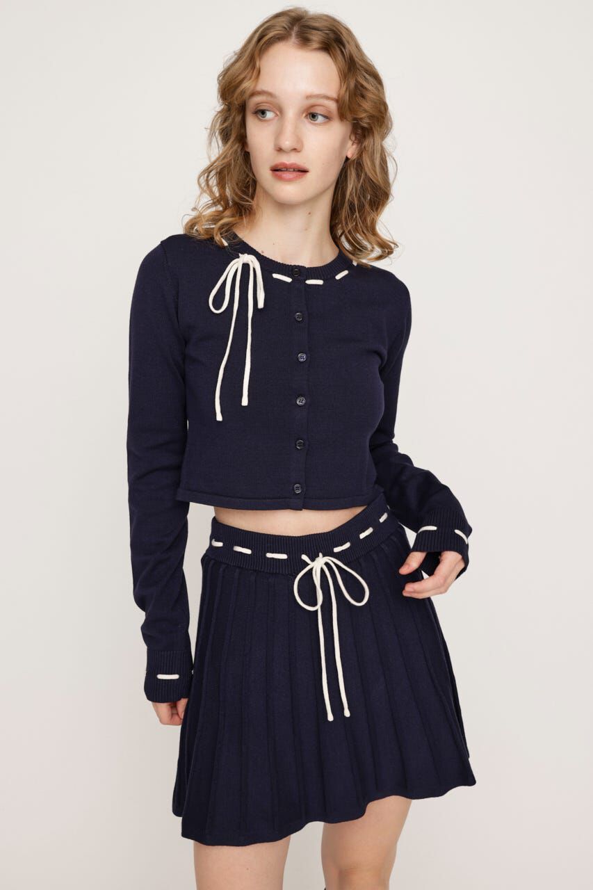 SLY「KNIT PLEATS SET UP」|ワンピース|